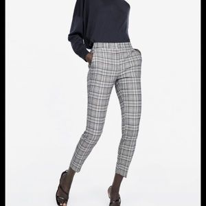Zara Checked Trousers